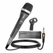 5 Core 5 Core Handheld Microphone for Karaoke Singing - Dynamic Cardioid Unidirectional Vocal XLR Mic 5C-POWER